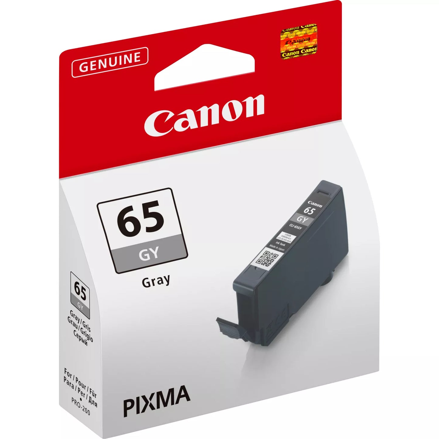 Canon CLI-65GY Ink Cartridge | Pro 200 | Grey
