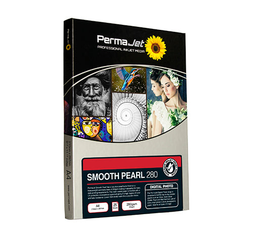Permajet Smooth Pearl 280 Photo Paper | 24" Roll - 30 Metres