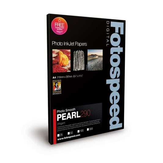 Fotospeed Photo Smooth Pearl 290 Photo Paper | 10x8 - 100 Sheets