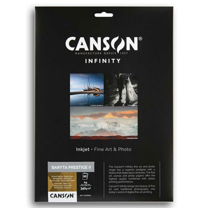 Canson Baryta Prestige II 340 Photo Paper | A3 - 25 sheets