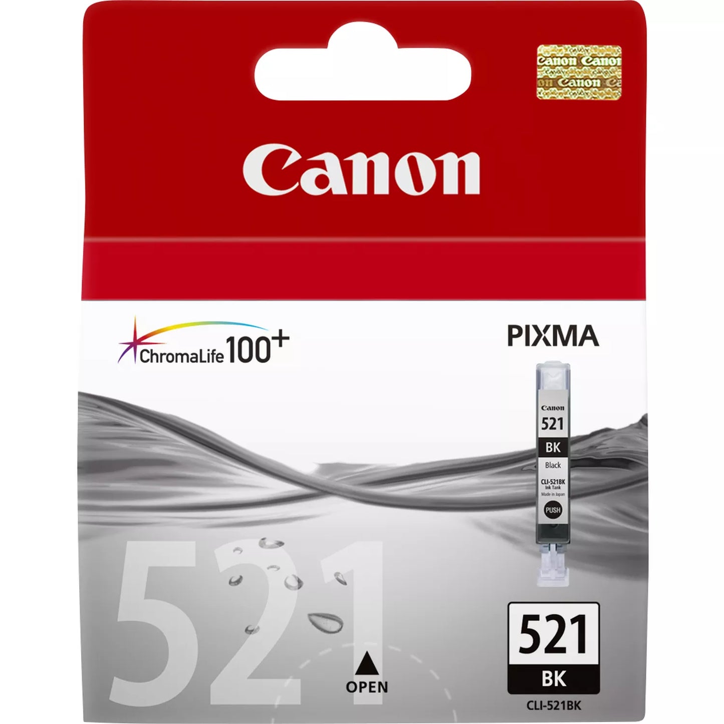 Canon CLI-521BK Ink Cartridge | PIXMA | Black
