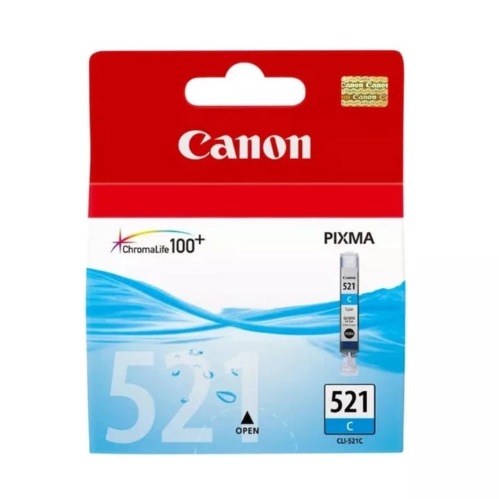 Canon CLI-521C Ink Cartridge | PIXMA | Cyan