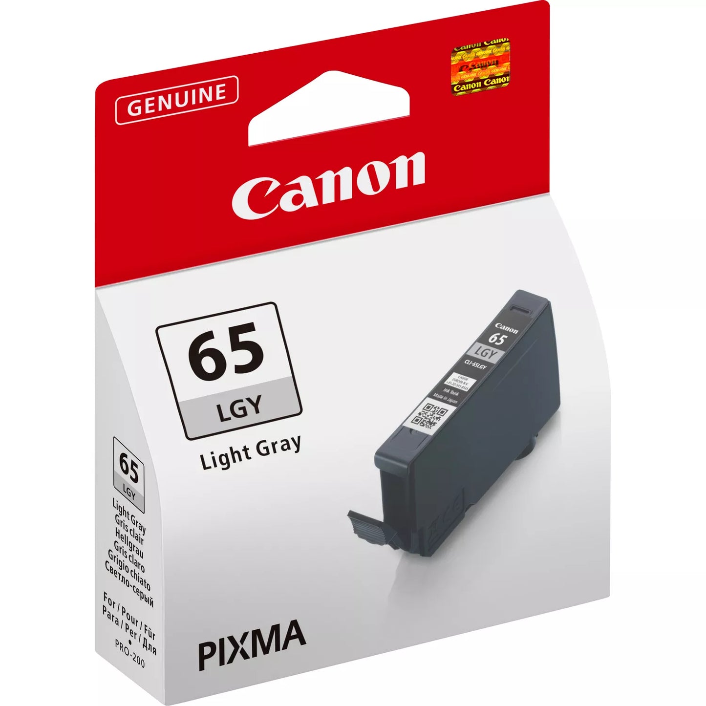 Canon CLI-65LGY Ink Cartridge | Pro 200 | Light Grey