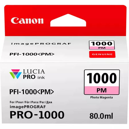 Canon PFI-1000PM Ink Cartridge | Pro 1000 | Photo Magenta