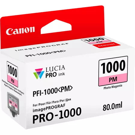 Canon PFI-1000PM Ink Cartridge | Pro 1000 | Photo Magenta