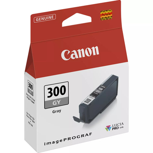Canon PFI-300GY Ink Cartridge | Pro 300 | Grey