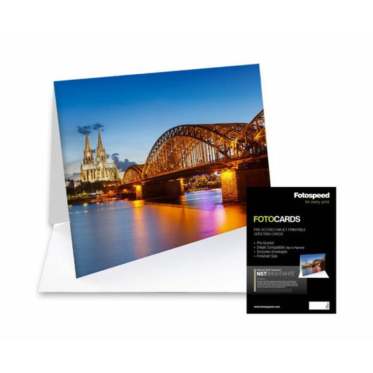 Fotospeed Fotocards NST Bright White 315 | 5x5" - 25 Cards