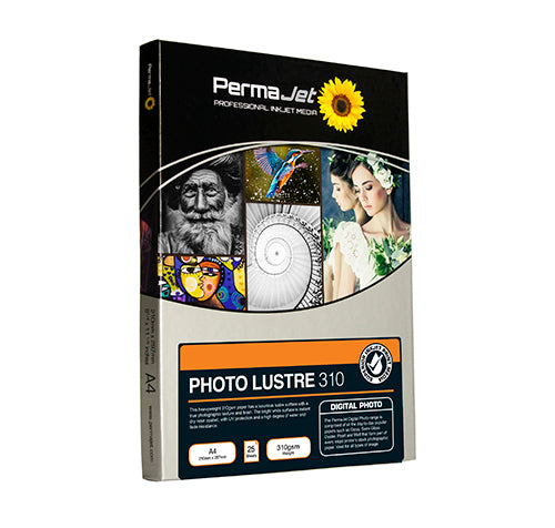 Permajet Photo Lustre 310 Photo Paper | A3 - 25 Sheets