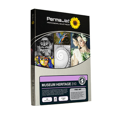 Permajet Museum Heritage 310 Photo Paper | A3 Plus - 25 Sheets