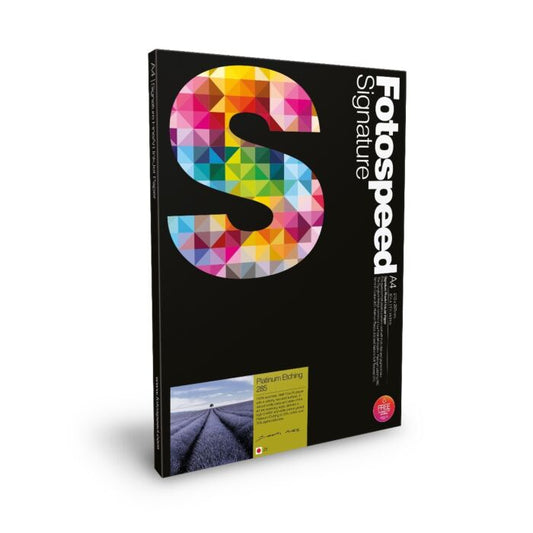 Fotospeed Platinum Etching 285 Photo Paper | A3+ - 25 Sheets